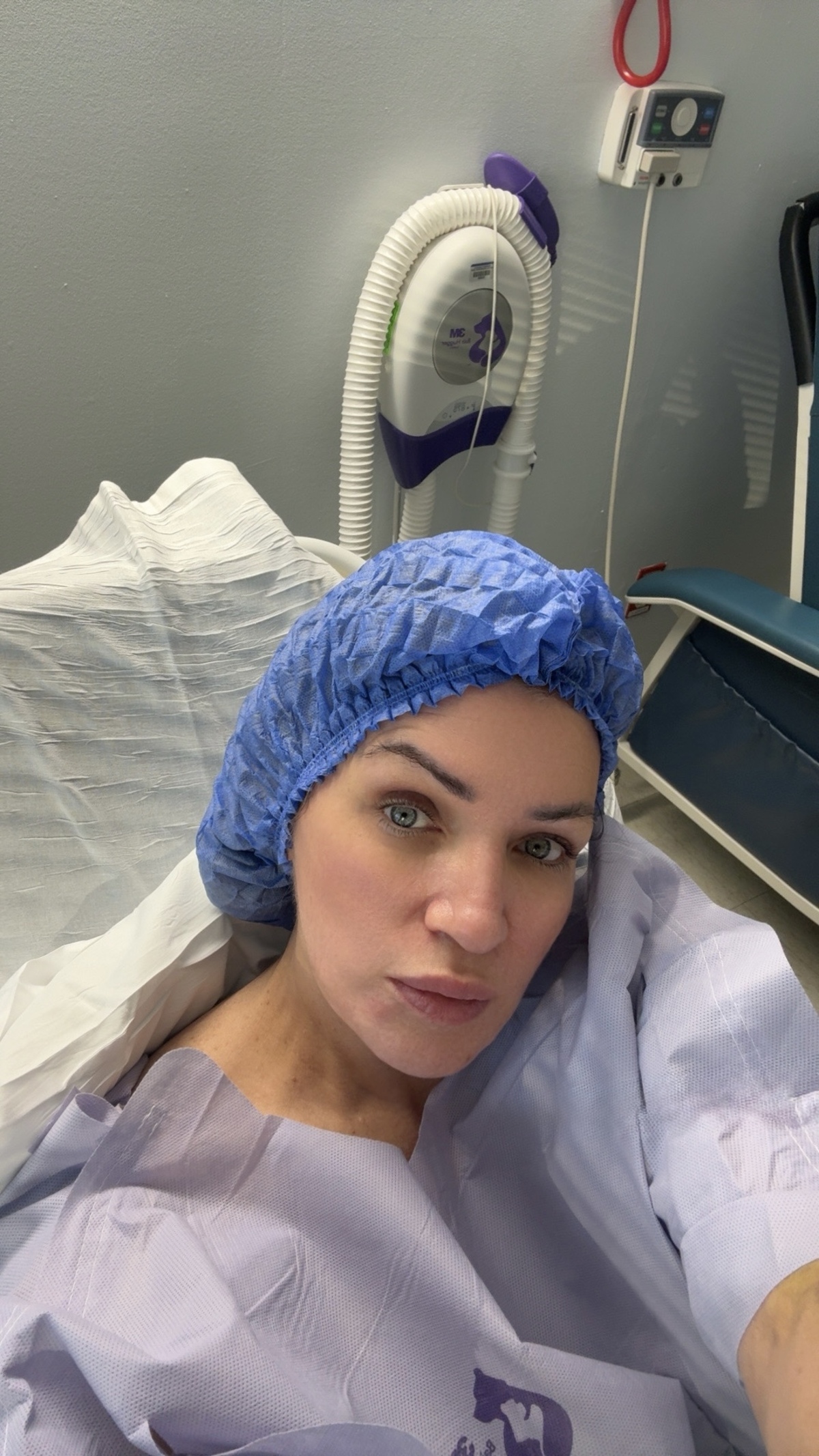Minha história — no hospital